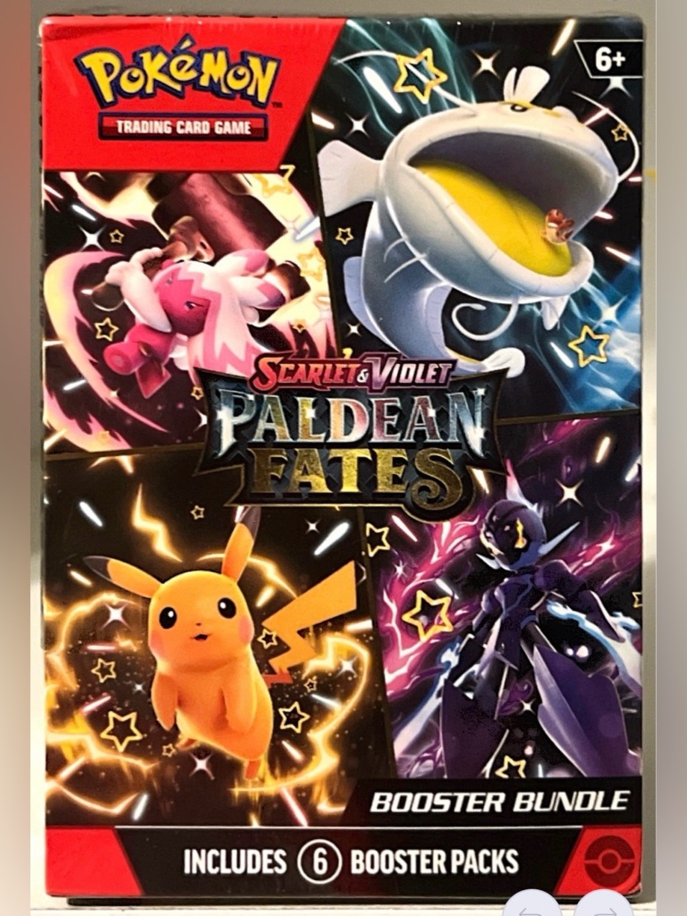 Pokémon TCG: Scarlet & Violet Paldean Fates - Booster Bundle